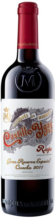 Rótulo Castillo Ygay Gran Reserva Especial
