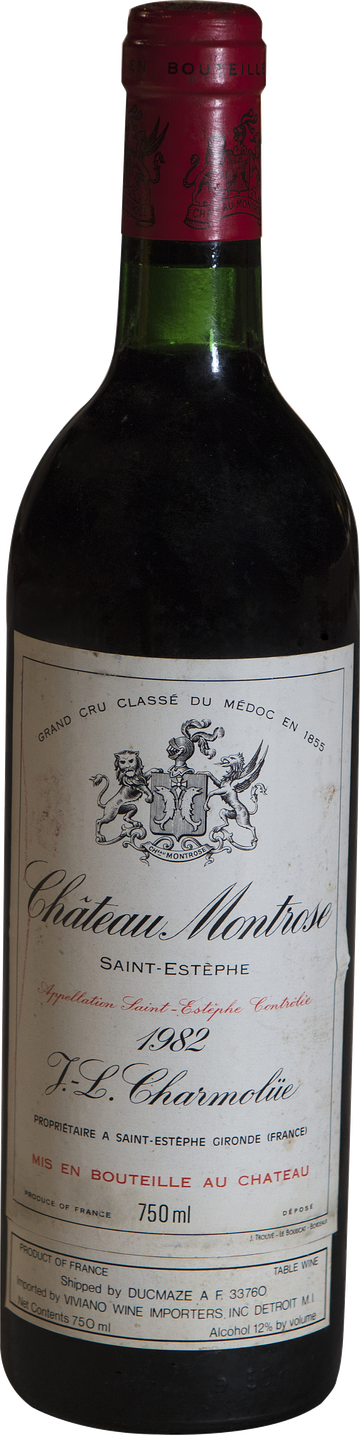 Rótulo Château Montrose