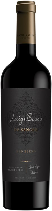 Rótulo Luigi Bosca De Sangre Red Blend