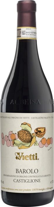 Rótulo Barolo Castiglione